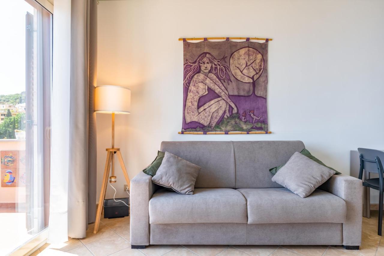 Taormina Panoramic Apartment With Parking Luaran gambar